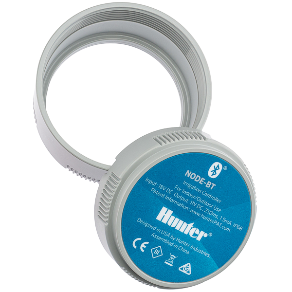 Контроллер HUNTER NODE-BT-100-VALVE-B (1 зона) Bluetooth, с клапаном, на батареях крона - Image 4
